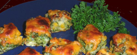 Cheddar Cheese & Broccoli Appetizers