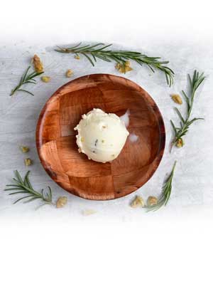 Rosemary Honey Walnut Ice Cream