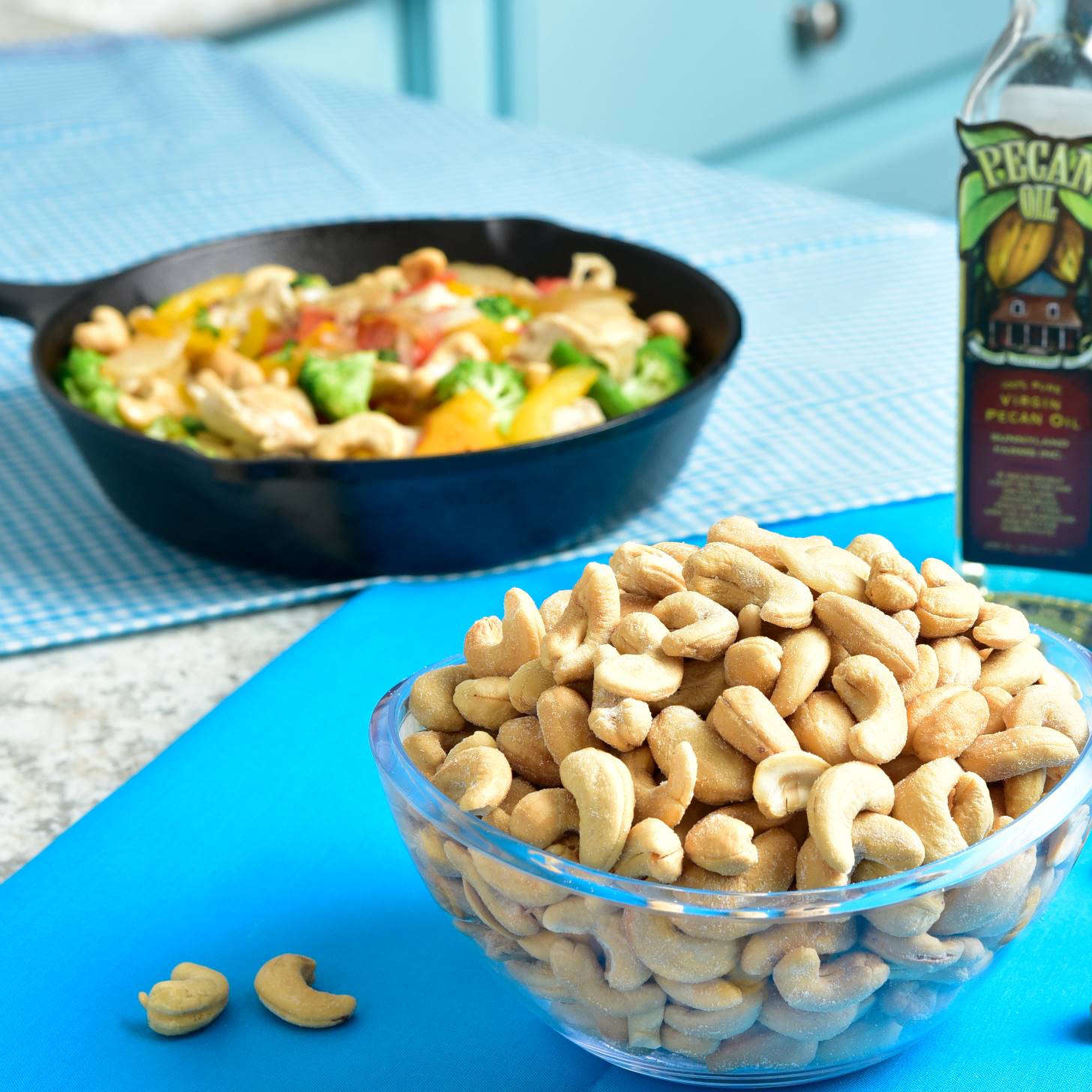 One Skillet Cashew Chicken Stir Fry