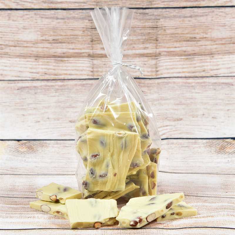 White Chocolate Almond Bark