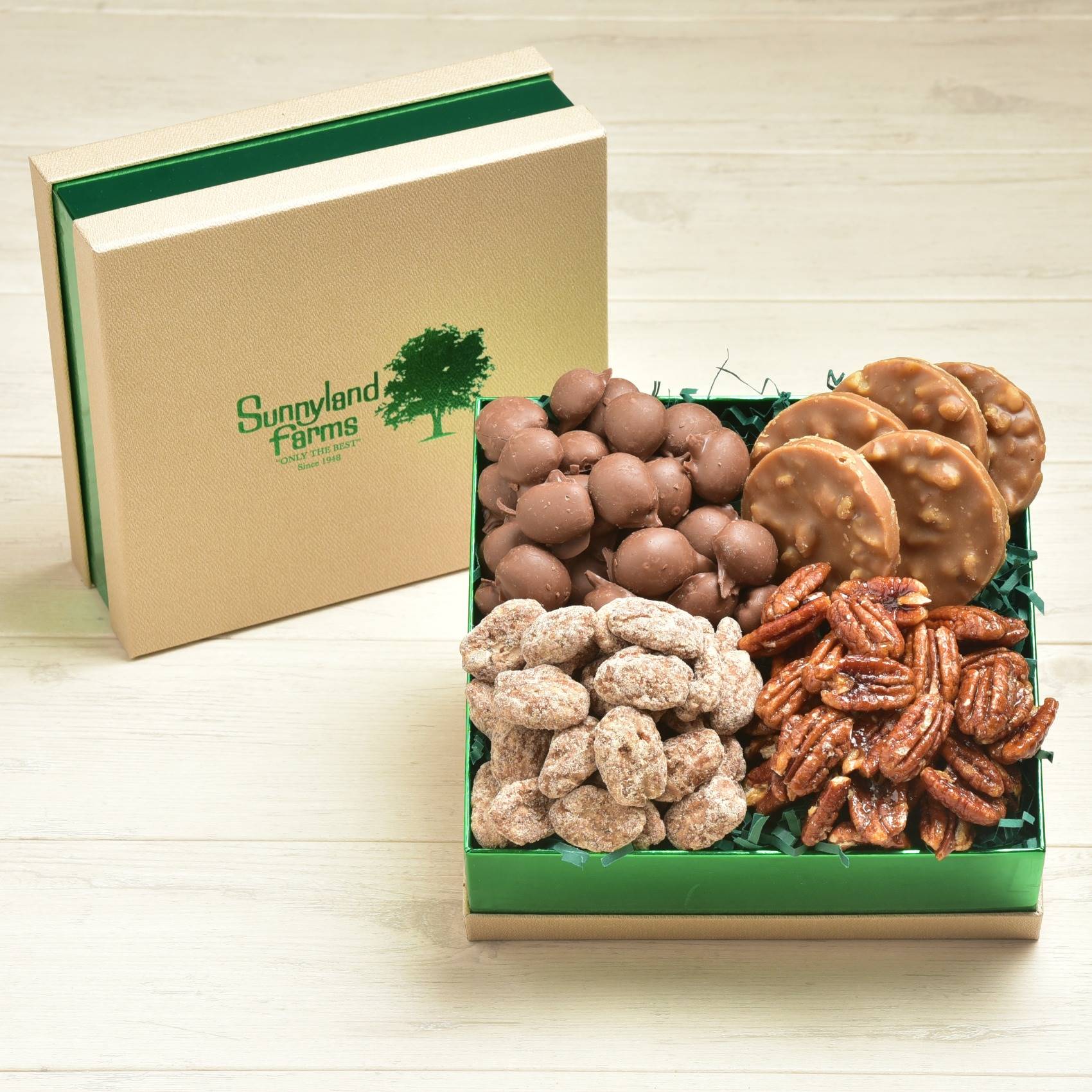 Pecan Lovers Combo Square Gift Box 439
