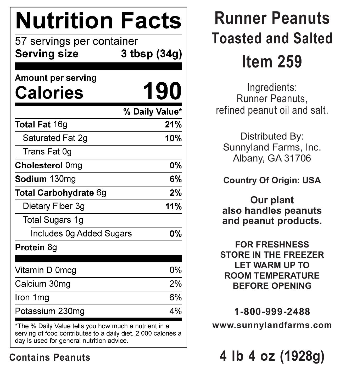 Runner Peanuts