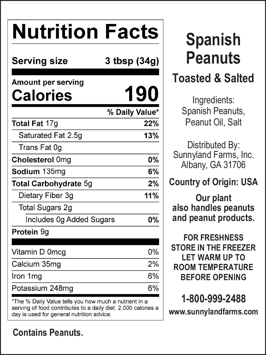 Spanish Peanuts T&S