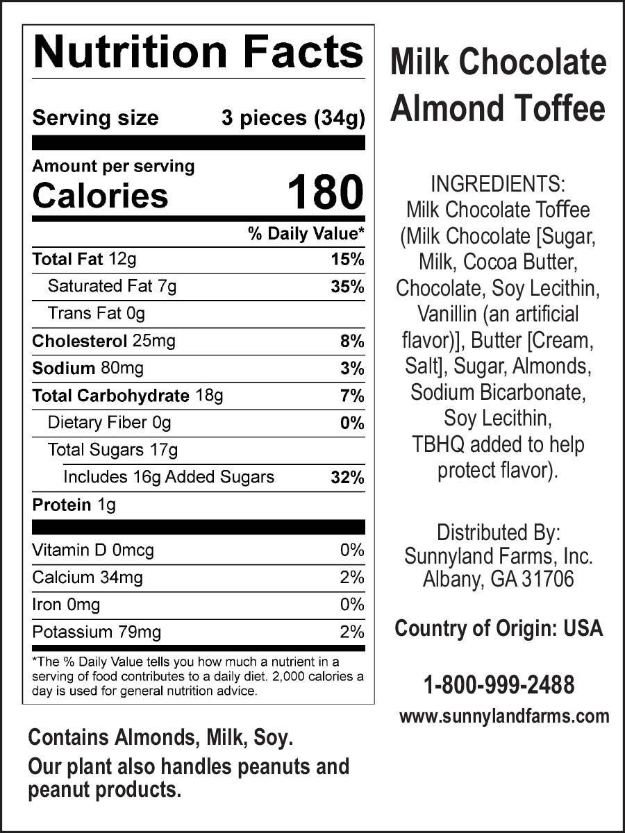 MC Almond Toffee