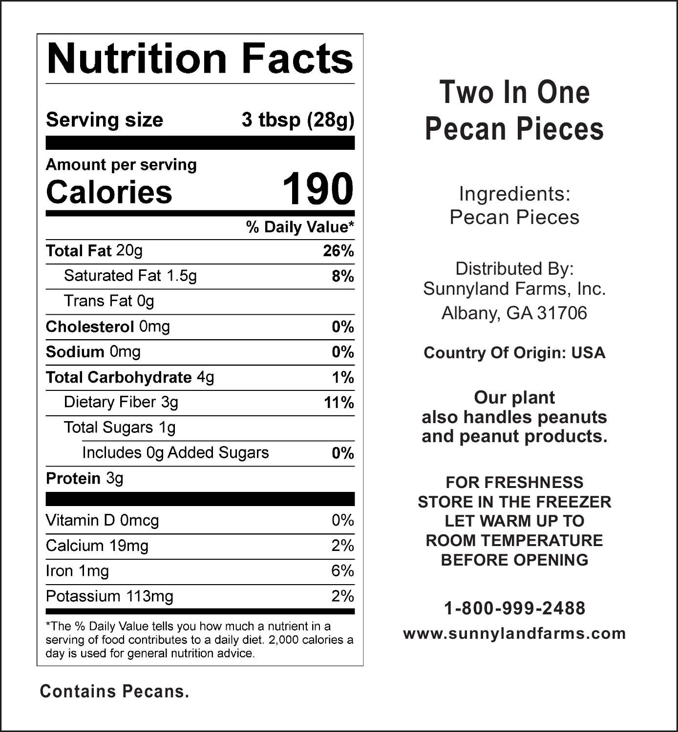 Pecan Pieces Combo