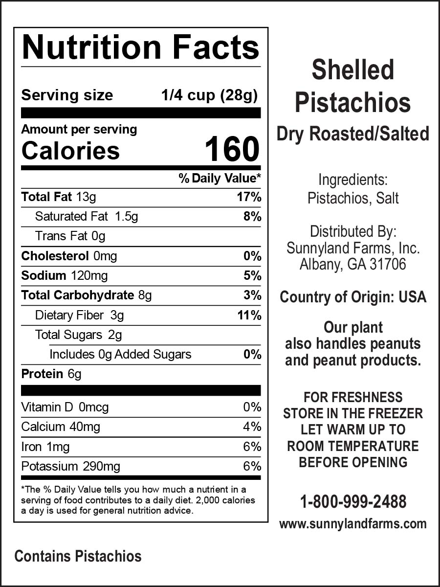 Shelled Pistachios