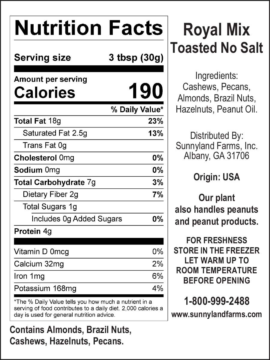 Royal Mix - Not Salted