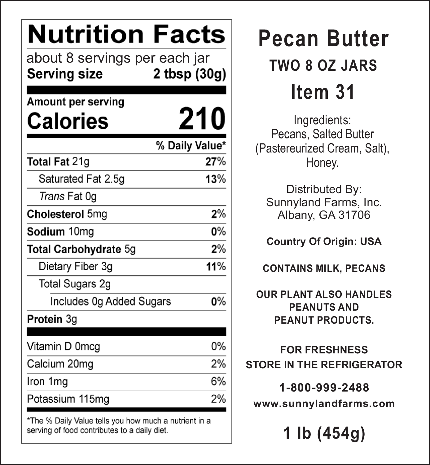 Pecan Butter