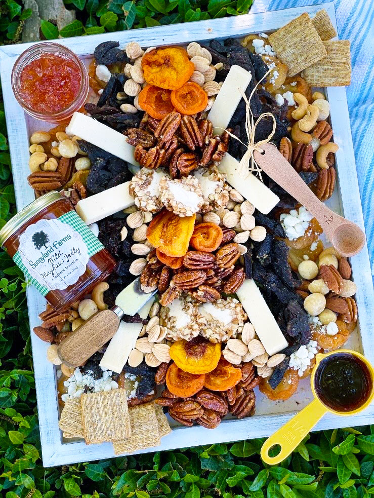 Charcuterie Board with Pecans