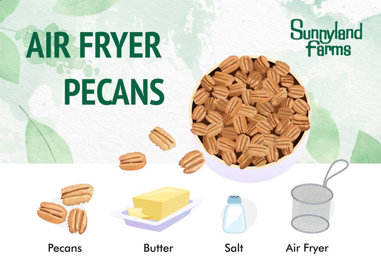 air fryer pecans