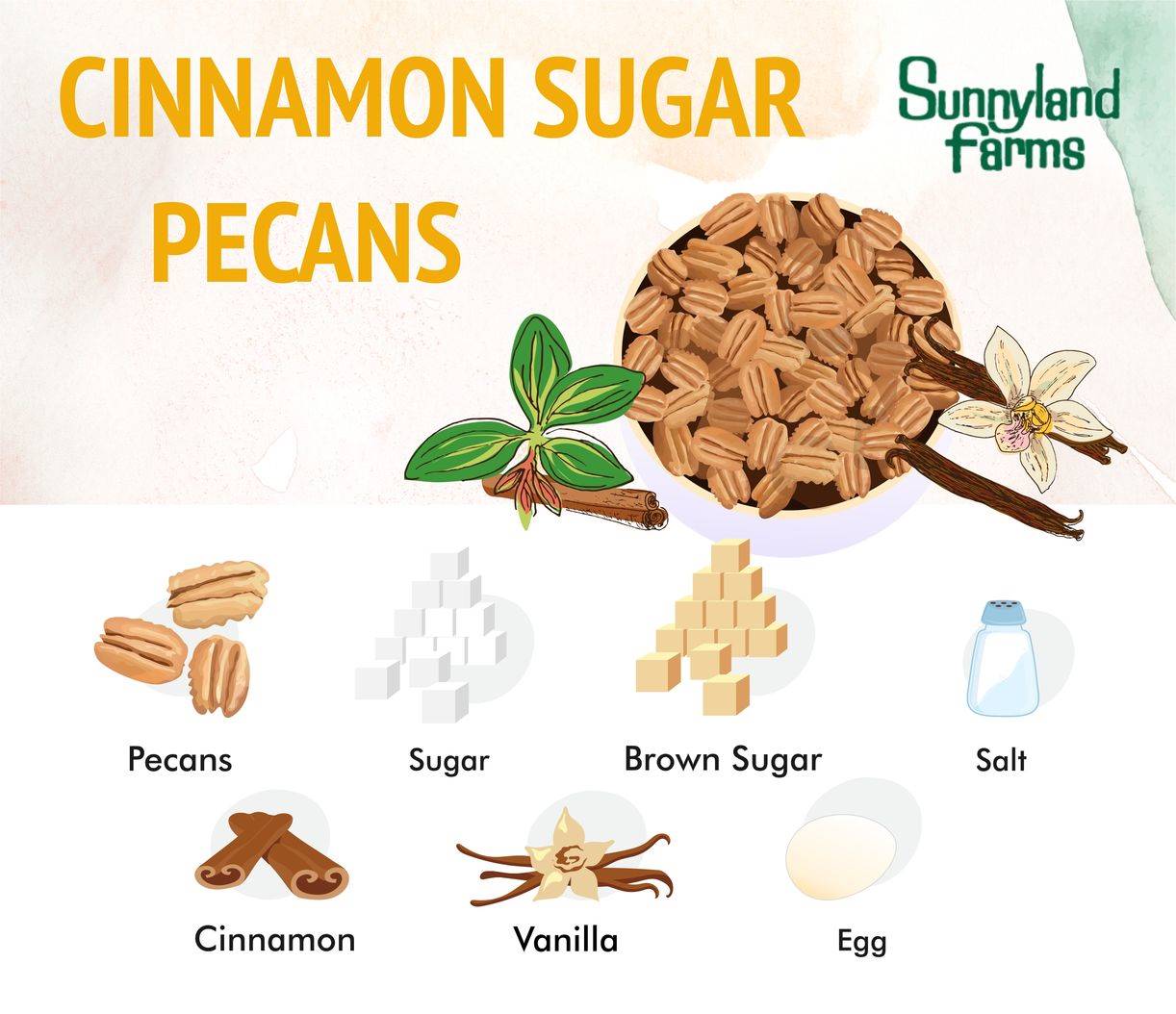 cinnamon sugar pecans