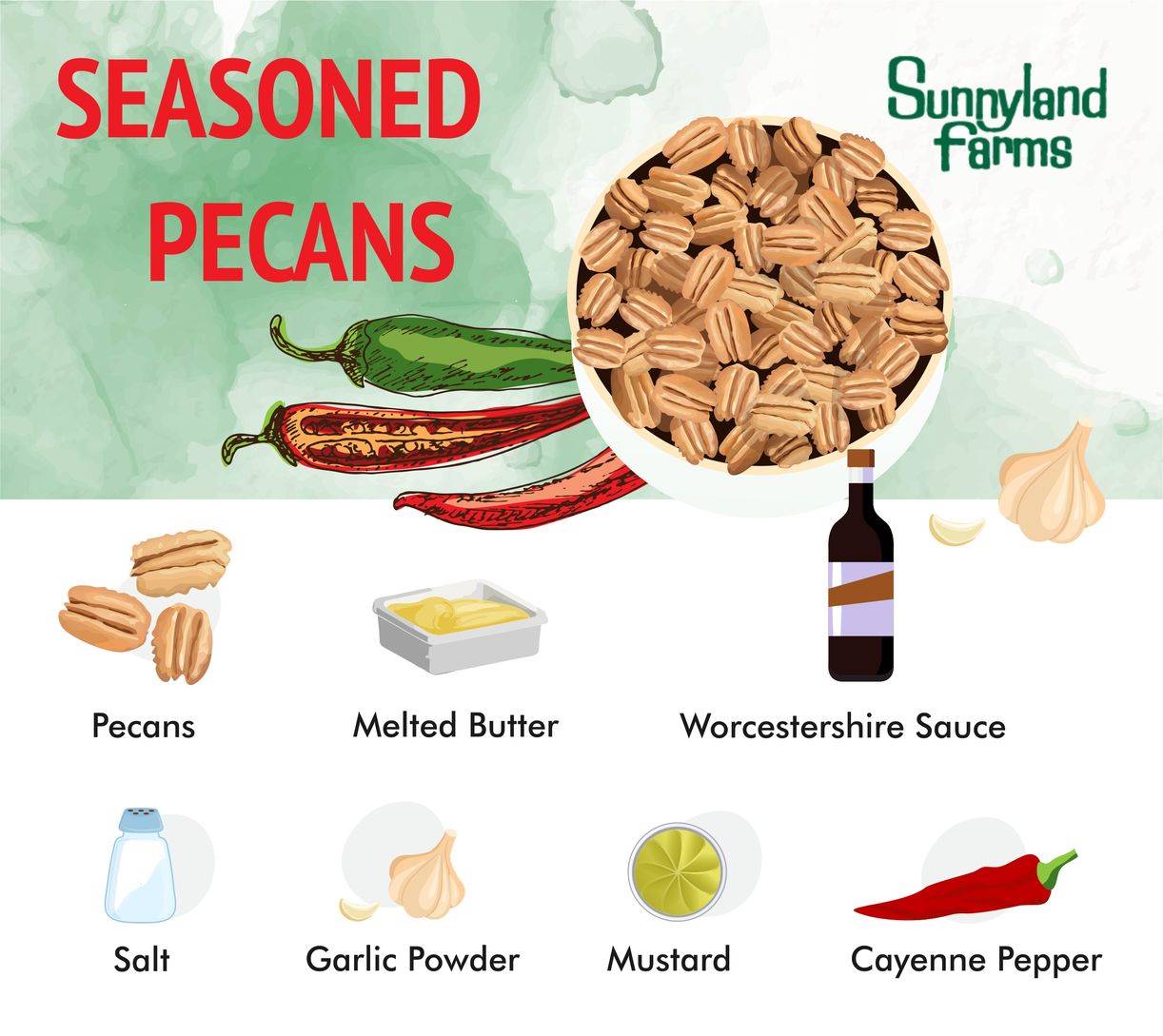 seasoned pecans