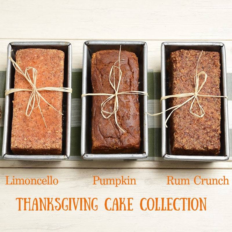 Thanksgiving Cake Collection Detailed