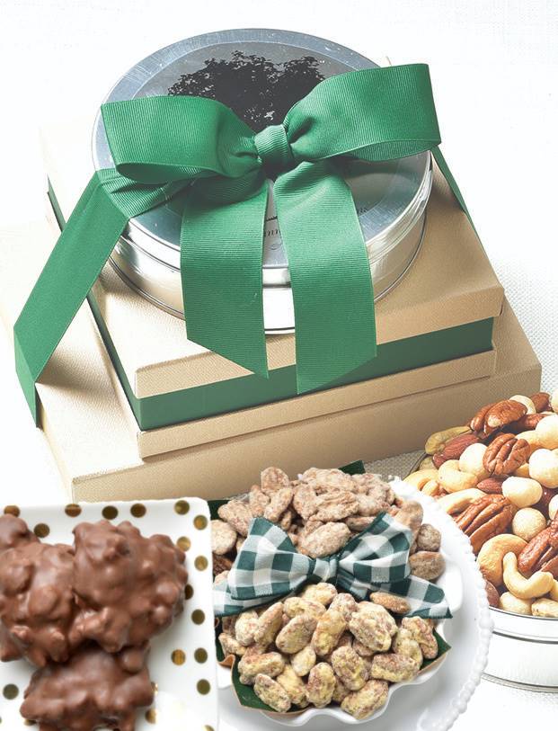 premium pecan tower gift