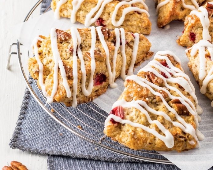 Strawberry Pecan Scones